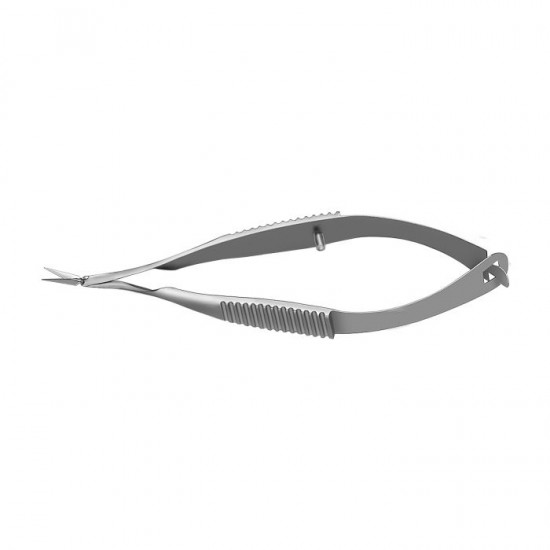Vannas Capsulotomy Scissors, Angled On Flat Vannas Capsulotomy Scissors, Angled On Flat