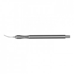Curved BIMANUAL Aspiration Handpiece 0.3mm 21GA