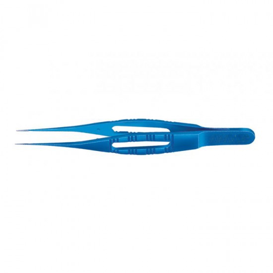 Pierse Corneal Forceps, Straight, W/Platform, Titanium Pierse Corneal Forceps, Straight, W/Platform, Titanium