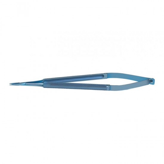Needle Holder, Straight, Without Lock, Delicate, Titanium Needle Holder, Straight, Without Lock, Delicate, Titanium