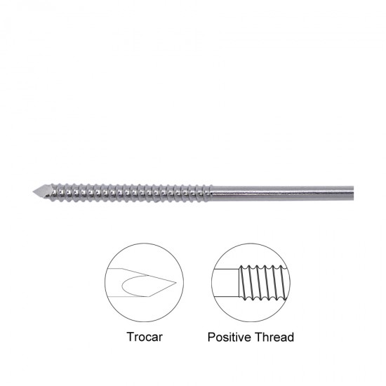 End Positive Thread Pin End Positive Thread Pin